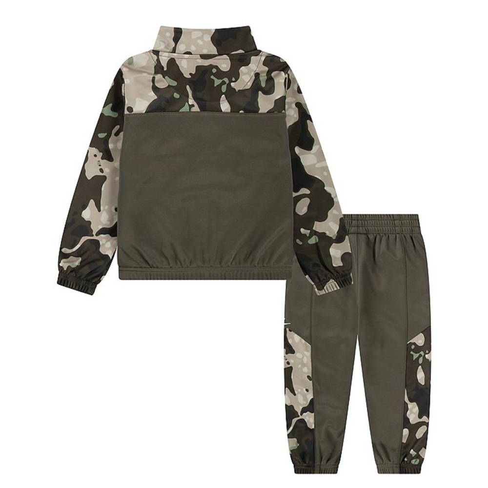 Nike Boys 2T Camo Dri-FIT Tracksuit Full Zip Jacket & Joggers 2-Piece Set NWT